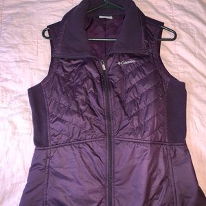 Purple Columbia vest